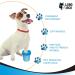Portable Dog Paw Cleaner - 360 Silicone Washer Cup for Small & Medium Pets (Blue) - Buy Online on GoSupps.com