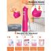 Water Dental Flosser Pick - Cordless 4 Modes 300ML IPX7 Waterproof for Home & Travel - Rose Pink Teeth Cleaner - Buy Online on GoSupps.com