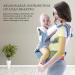 Bellababy 6-in-1 Multifunction Baby Carrier with Hip Seat - Ergonomic M Position, Adjustable Size - Blue, Ideal for 3-36 Month Babies - Perfect for Shopping & Travel - Buy Online on GoSupps.com