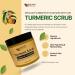 Exfoliating Sheava Turmeric Body Scrub | Sugar Scrub & Skin Exfoliator with Shea Butter & Coconut Oil | Moisturizing Body Care - Buy Online on GoSupps.com
