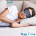 Lewis N. Clark Big Wrap Eye Mask - Travel Sleep Aid for Airplane & Hotel - Blue - Buy Online on GoSupps.com