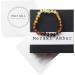 Meraki Raw Unpolished Baroque Baltic Amber Bracelet | Certified Genuine | Rainbow Color | 8 Inches - Buy Online on GoSupps.com