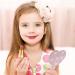 Rhinestone Handheld Mirror Set - Bling Glitter Heart Dazzling Design - Portable Cosmetic Mirror for Women and Girls - Pink & White - 2 Pcs - Buy Online on GoSupps.com