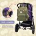 Buy Ruvalino Baby Wrap Backpack - Multifunctional Diaper Bag with Portable Pad Pacifier Holder & Stroller Belts | Ideal for Moms & Dads - Army Green - Buy Online on GoSupps.com