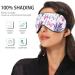 Haskirky Light Blocking Eye Mask for Adults - Adjustable & Breathable for Travel, Yoga, Meditation - Lavender scented for Deep Sleep - Buy Online on GoSupps.com