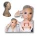 Lay's Beauty Premium Quality Invisible Wig Caps, HD Skin Sheer Wig Cap, Colorless Transparent To Match Directly To All Skin Tone, Ultra Thin Undetectable Cap, Stretchy Stocking Cap, Wig Caps For Women lace front wig 2PCS