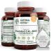 Natural Nutra Chelated Calcium Magnesium 1000/500 mg Supplements Plus Betaine HCL - Chelated Cal Mag Improves Bone Density Supports Muscle Teeth Cardiovascular & Nerve Health 100 Vegan Tablets 100 Count (Pack of 1)