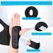 Carpal Tunnel Wrist Splint Support | Adjustable Brace for Joint Pain Relief Arthritis Tendonitis - One Size Right for Men & Women - Buy Online on GoSupps.com