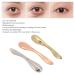 3 Pieces Zinc Alloy Makeup Spatula Set | Eye Cream Spoon & Mini Cosmetic Spoons in Silver Gold Rose Gold - Perfect for Skincare - Buy Online on GoSupps.com