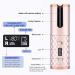Portable Automatic Hair Curler - Wireless Ceramic Curling Iron | Cordless Self Curling Wand | Adjustable Temperature & Anti-Tangle | Fast USB Recharge | Travel Friendly - Buy Online on GoSupps.com