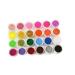 Xi Chen Glitter Dust for Makeup and Nail Art 24 Colors 24pcs