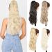 Prinfantasy Long Wavy Synthetic Ponytail Extension 24 inch - Curly Wrap Around Hairpiece for Women | MW131 - Buy Online on GoSupps.com