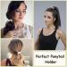 Noverlife 5PCS Pearl Hair Ties - Crystal Rhinestone Ponytail Holder Ropes for Women & Girls - Buy Online on GoSupps.com