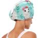 White Llamas Teal Hair Towel 2 Pack - Super Absorbent Quick Dry Hair Turbans for Women & Girls - Buy Online on GoSupps.com