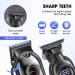 Professional Hair Clippers Set for Men - Cordless USB Rechargeable Barber Kit with LED Display - Perfect Hair Cutting Gifts (Black - Buy Online on GoSupps.com