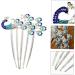 Ipetboom Diamond Phoenix Hair Comb Christmas Hair Comb Flower Hair Pins Flower Hair Comb Rhinestone Barrettes Rhinestone Hair Comb Hair Side Comb Rhinestones Bride Flower Girl Wedding Clip - Buy Online on GoSupps.com