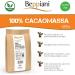  Beppiani Beppiani 100% cocoa mass 1 kg in scales 100% vegan dark craft chocolate without sugar rich in antioxidants for balanced di - Buy Online on GoSupps.com