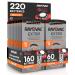 220 Rayovac Extra 13 hearing aid batteries - 20 blisters of 8 batteries and 10 blisters of 6 batteries 220 hearing aid batteries