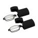 Kyiduo 2 pair of foldable reading glasses for women and men foldable blue light glasses foldable reading bin glasses with hard shell case 2 black 1.5 x