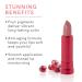 Pomegranate Oil Anti-Aging Lipstick - Vegan Fruit Pigmented Foxglove Color, Long Lasting, Moisturizing Cocoa Butter, Satin Finish - 0.15 oz - Buy Online on GoSupps.com