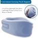 H2SON Neck Brace-Upgraded Portable Ice Silk Fabric Soft Foam Wrapped Adjustable Cervical Pillow for Neck Pain Relief & Prevent and Improve Neck Tilt Cervicorrect Neck Brace at Home or Work (19.3inch)(Sky Blue) - Buy Online on GoSupps.com