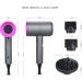 1800W lonic Hair Dryer Fast Hairdryer Blow Dryer Professional Salon Ionic Blow Dryer with 3 Nozzles & 1 Diffuser & 3 Heating & 2 Speed & Cold Settings Fast Drying for Salon Home Travel - Buy Online on GoSupps.com