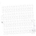 150 pieces mask clip mask clip mask extension buckle mask bracket mask holder mask bracket tab facial mask head strap cutting buckle extension belt white