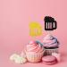 24pcs Beers Cupcake Toppers Cheers and Beers Cupcake Toppers Gold&Black Glitter Beer Mug Cake Decoration for Men Women Beer Themed Birthday Party Supplies - Buy Online on GoSupps.com