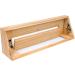 Handua 24" Wooden Corner Baseboard Register | Return Air Grille | Natural Red Oak Air Diffuser | Decorative Vent Cover for 24" Baseboard Space - Buy Online on GoSupps.com