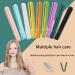 Mini Dual-Purpose Curling Iron Cordless 2 in 1 Mini Dual Purpose Curling Iron Cordless Mini Curling Iron for Short Hair Portable Travel Curling Wand for Women (Orange) - Buy Online on GoSupps.com