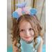 IYOU Sequin Mermaid Headband Blue Starfish Hair Hoop Shell Party Costume Hair Accessories for Women and Girls
