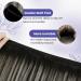 LAAVOO Ombre Black Real Hair Extensions - 35cm Remy Human Hair Tressen Balayage & Hairpin Options - Shop Now! - Buy Online on GoSupps.com