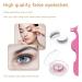 Reusable Self-Adhesive Waterproof Eyelashes Set - Long & Natural Look | Easy to Put On with Tweezers | Lightweight & Curled | Glue-Free | 2 Pair Kit for Girls - Buy Online on GoSupps.com