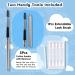 KevKev Lash Bond and Seal - Waterproof Eyelash Glue for Lash Clusters 72-Hour Strong Hold 10ml Black with Remover Swabs - Buy Online on GoSupps.com