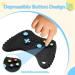 BPA-Free Silicone Baby Teething Toys - Remote Control & Game Controller Teether Set for 0-6 Months with Dummy Chain - Black - Buy Online on GoSupps.com