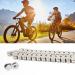 Bike Chain Repair Kit - Chain Breaker, Chain Checker, and 3 Pairs of Missing Links for 6/7/8 Speed Chains | Reusable Silver Bike Chain Kit - 1/2 x 3/32 Inch Links - Buy Online on GoSupps.com