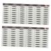 FOMIYES 10pcs Temporary Eyebrows Female Artificial Shaping Makeup Stickers Supply Creative