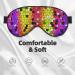 Colorful Tie Dye Stained Glass Sleep Mask | Adjustable Double-Sided Soft Eye Covers for Perfect Shading & Reduced Eye Edema - International Shipping Available - Buy Online on GoSupps.com