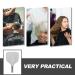 FOMIYES Barber Hair Salon Faces Sheild Plastic Clear Protector Mask Reusable Hairspray Haircut Cover Pad Hair Dying Tool for Hair Salon Hairdressing Makeup - Buy Online on GoSupps.com