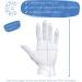 100% Cotton Soft White Gloves | Dermatologically Tested & Skin Tolerant | Ideal for Hand Masks | L Size - Buy Online on GoSupps.com