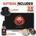 Beard Care Essentials for Men - Softening Conditioner Organic Oil Balm & Premium Comb in Sandalwood Scent - Buy Online on GoSupps.com