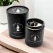 Clary Sage & Lavender Soy Candles | Reiki Infused Aromatherapy | 100% Natural | Obsidian Crystal Energy - Buy Online on GoSupps.com