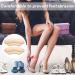 Sibba Heel Pads Protectors Feet Inserts - Non Slip Cushion Shoes Grips for Ankle Support (3 Pairs) - Buy Online on GoSupps.com