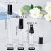 BENECREAT Mini Glass Spray Bottles Set - 30 Pieces (3ml/5ml/10ml) with Funnel & Pipettes - Perfect for Perfumes & Cosmetics - Fine Fog Atomizers (Black Cap) - Buy Online on GoSupps.com