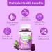 Vegan Sea Moss Gummies with Elderberry, Bladderwrack, Echinacea, Apple Cider Vinegar & More - 60Ct Supplement for Adults & Kids - Blueberry Flavor - Buy Online on GoSupps.com