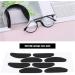 100 Pairs of Soft Sponge Nose Pads - Anti-Slip Glasses Cushions for Reading & Sunglasses - Self-Adhesive 1mm Thick Black - Buy Online on GoSupps.com