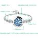 Essential Oil Diffuser Bracelet Set for Women - Aromatherapy Jewelry with 12 Refill Pads - Gift for Mom, Daughter, Girlfriend - Adjustable - Silver - Buy Online on GoSupps.com