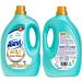 Asevi Max Bundle (3 x 50w) Hypoallergenic Bio Laundry Detergent Concentrated Liquid Laundry Cleanser | Bright Power Sanitiser - Buy Online on GoSupps.com