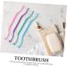 Charming Ergonomic Double-Headed Toothbrush Set - 4 Pieces for Daily Use | Perfect Home Accessory - Buy Online on GoSupps.com