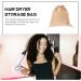 FOMIYES 5pcs Hair Dryer Storage Bag Hair Dryer Organizers Cosmetic Pouch Hair Blower Bag Sports Bag Fabric 29.50X25.50X1.00CMx5pcs Light Yellowx5pcs - Buy Online on GoSupps.com